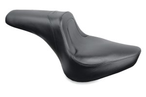 Kawasaki Vulcan 800 One-Piece Motorcycle Seat - Mustang Motorcycle - Fastback - Black - `95-`05